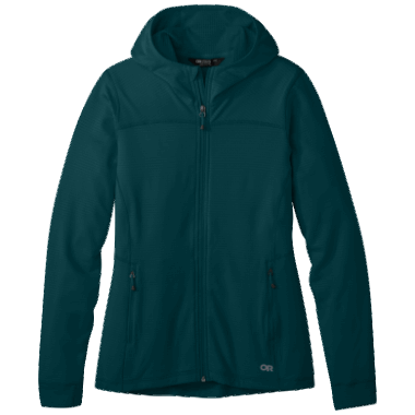 Outdoor Research Women's Vigor Full Zip Hoodie-Plus Treeline