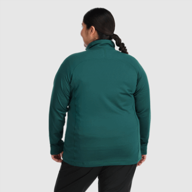 Outdoor Research Women's Vigor Half Zip-Plus Treeline