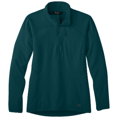 Outdoor Research Women's Vigor Half Zip-Plus Treeline