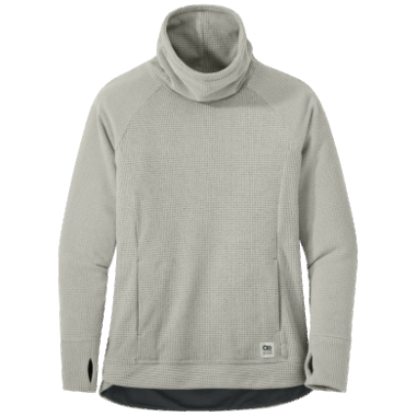 Outdoor Research Women's Trail Mix Cowl Pullover-Plus Sand
