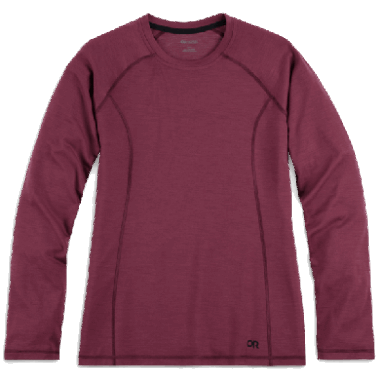 Outdoor Research Women's Alpine Onset Merino 150 Crew-Plus Kalamata