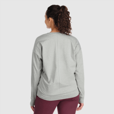 Outdoor Research Women's Melody L/S Light Pewter Heather