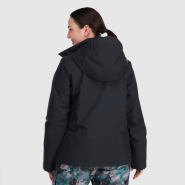 Outdoor Research Women's Snowcrew Jacket-Plus Black