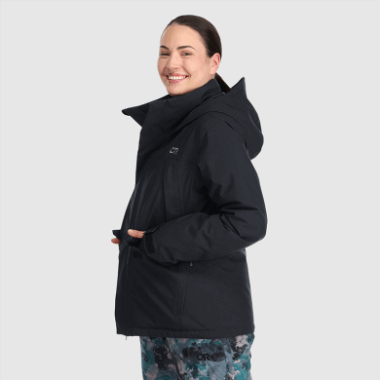 Outdoor Research Women's Snowcrew Jacket-Plus Black