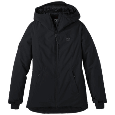 Outdoor Research Women's Snowcrew Jacket-Plus Black