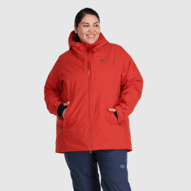 Outdoor Research Women's Snowcrew Jacket-Plus Cranberry