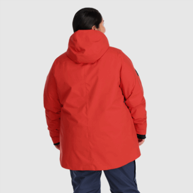 Outdoor Research Women's Snowcrew Jacket-Plus Cranberry