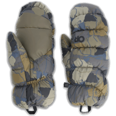 Outdoor Research Coldfront Down Mitts Black