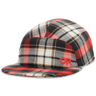 Outdoor Research Feedback Flannel Cap Cranberry Plaid