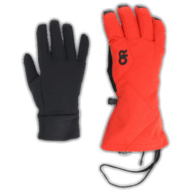 Outdoor Research Men's Adrenaline 3-In-1 Gloves Cranberry
