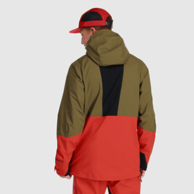 Outdoor Research Men's Hemispheres Ii Gore-Tex® Jacket Loden/Cranberry