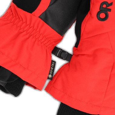 Outdoor Research Men's Revolution Under Cuff Gore-Tex Gloves Black