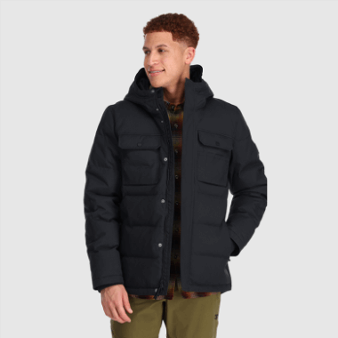 Outdoor Research Men's Del Campo Down Parka Black