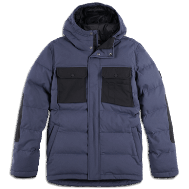 Outdoor Research Men's Del Campo Down Parka Naval Blue/Black
