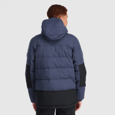 Outdoor Research Men's Del Campo Down Parka Naval Blue/Black
