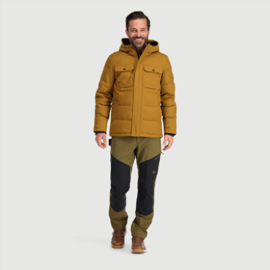 Outdoor Research Men's Del Campo Down Parka Tapenade
