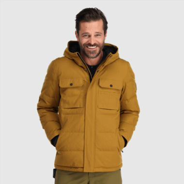 Outdoor Research Men's Del Campo Down Parka Tapenade