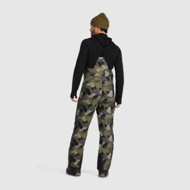 Outdoor Research Men's Snowcrew Bibs Loden Camo/Black