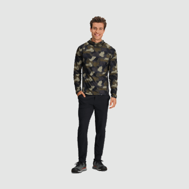 Outdoor Research Men's Echo Printed Hoodie Loden Camo
