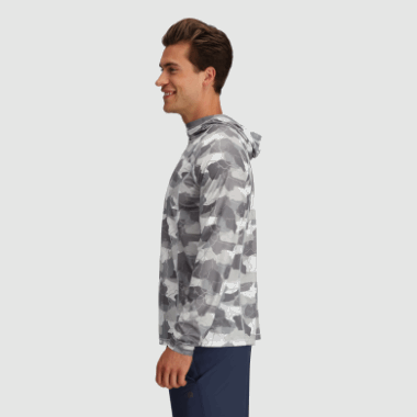Outdoor Research Men's Echo Printed Hoodie Snow Camo