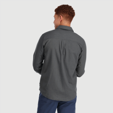 Outdoor Research Men's Kulshan Flannel Shirt Pewter