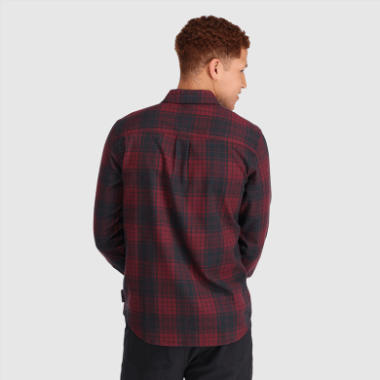 Outdoor Research Men's Kulshan Flannel Shirt Kalamata Plaid