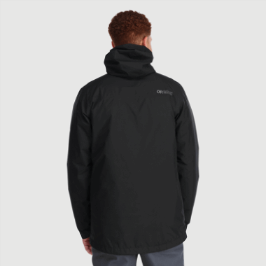 Outdoor Research Men's Foray 3-In-1 Parka Black