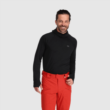 Outdoor Research Men's Alpine Onset Merino 150 Hoodie Black