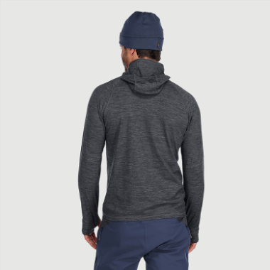Outdoor Research Men's Alpine Onset Merino 150 Hoodie Charcoal Heather