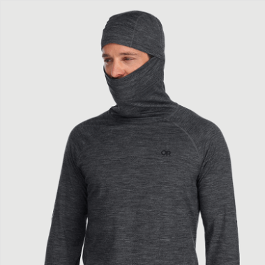 Outdoor Research Men's Alpine Onset Merino 150 Hoodie Charcoal Heather