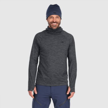 Outdoor Research Men's Alpine Onset Merino 150 Hoodie Charcoal Heather