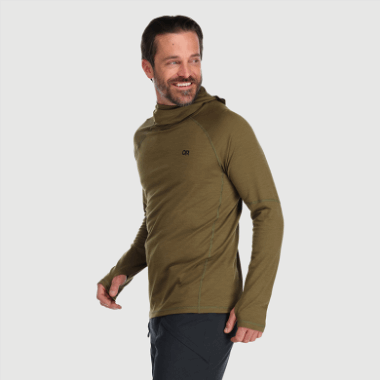 Outdoor Research Men's Alpine Onset Merino 150 Hoodie Loden