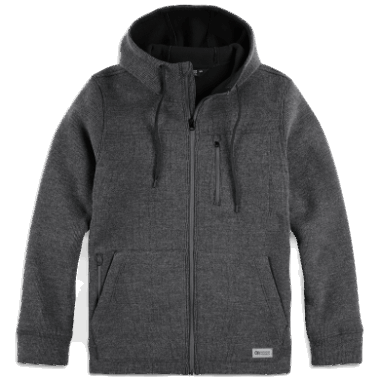 Outdoor Research Men's Flurry Hoodie Charcoal