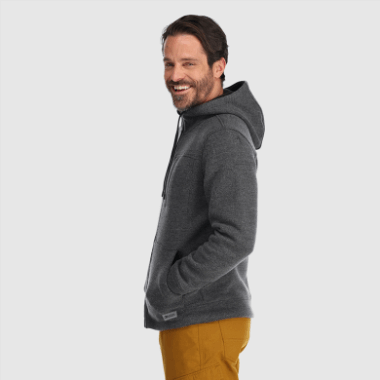 Outdoor Research Men's Flurry Hoodie Charcoal