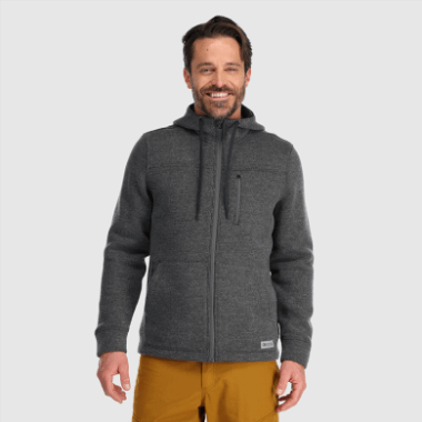Outdoor Research Men's Flurry Hoodie Charcoal