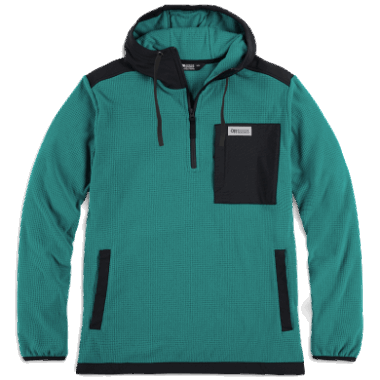 Outdoor Research Men's Trail Mix Pullover Hoodie Deep Lake/Black