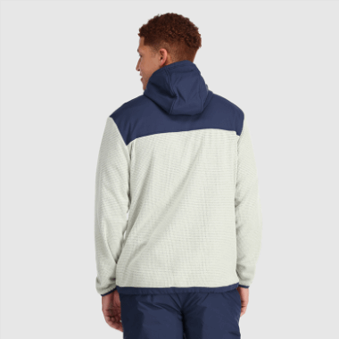 Outdoor Research Men's Trail Mix Pullover Hoodie Sand/Naval Blue