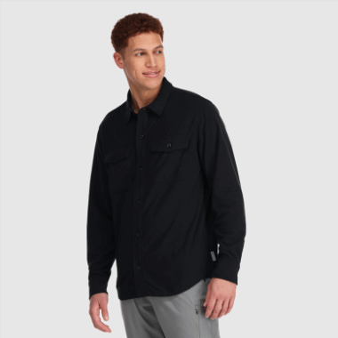 Outdoor Research Men's Trail Mix Shirt Jacket Black