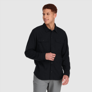 Outdoor Research Men's Trail Mix Shirt Jacket Black