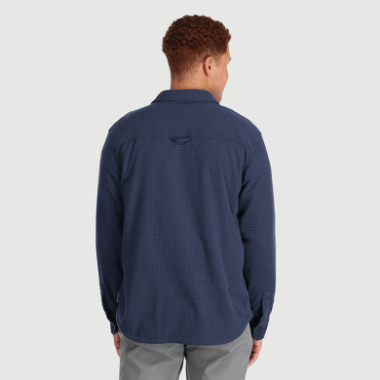 Outdoor Research Men's Trail Mix Shirt Jacket Naval Blue