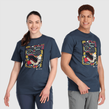 Outdoor Research Artist Series Graphic T-Shirt Naval Blue