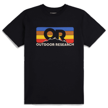 Outdoor Research Or Advocate Stripe T-Shirt Black