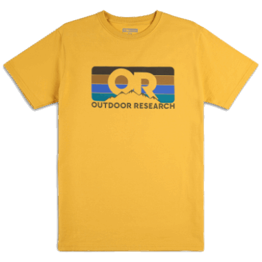 Outdoor Research Or Advocate Stripe T-Shirt Larch