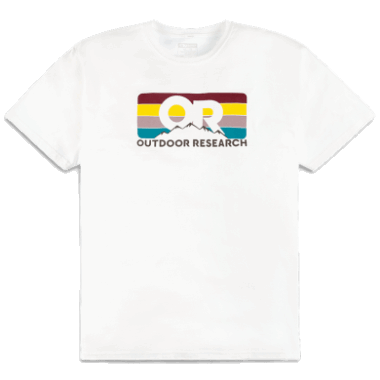 Outdoor Research Or Advocate Stripe T-Shirt White