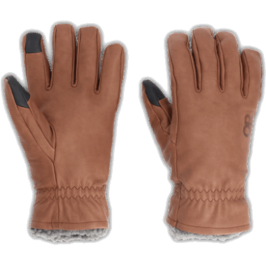 Outdoor Research Deming Sensor Gloves Chocolate Natural